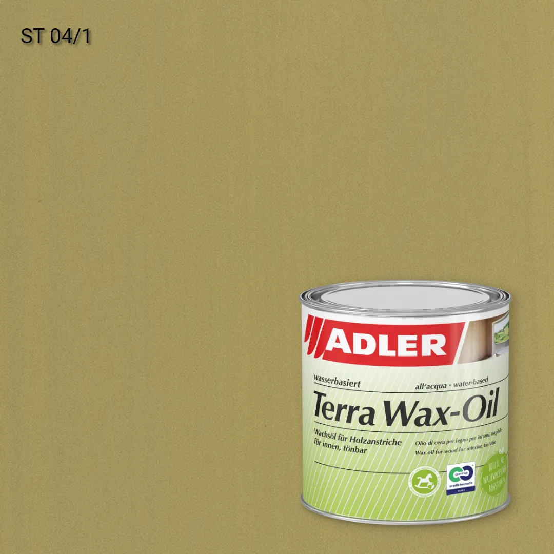 Олія для дерева Terra Wax-Oil колір ST 04/1, Living-Wood Terra Wax Oil