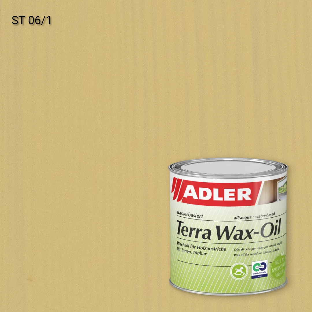 Олія для дерева Terra Wax-Oil колір ST 06/1, Living-Wood Terra Wax Oil