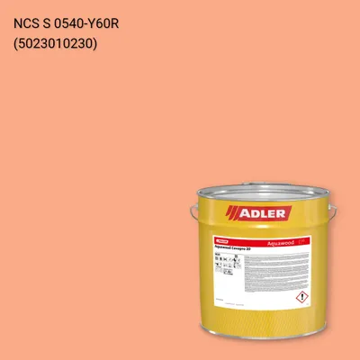 Фарба для вікон Aquawood Covapro 20 колір NCS S 0540-Y60R, Adler NCS S