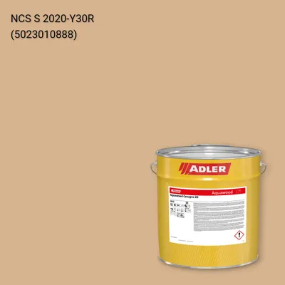 Фарба для вікон Aquawood Covapro 20 колір NCS S 2020-Y30R, Adler NCS S