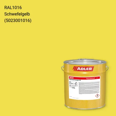 Фарба для вікон Aquawood Covapro 20 колір RAL 1016, Adler RAL 192