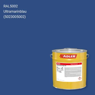 Фарба для вікон Aquawood Covapro 20 колір RAL 5002, Adler RAL 192