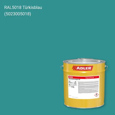Фарба для вікон Aquawood Covapro 20 колір RAL 5018, Adler RAL 192