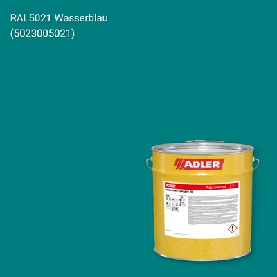 Фарба для вікон Aquawood Covapro 20 колір RAL 5021, Adler RAL 192