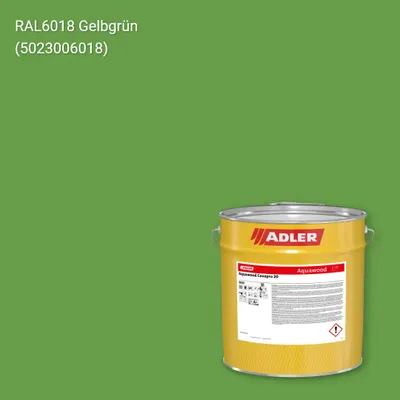 Фарба для вікон Aquawood Covapro 20 колір RAL 6018, Adler RAL 192