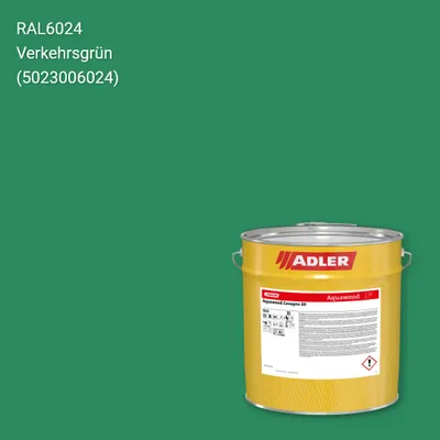 Фарба для вікон Aquawood Covapro 20 колір RAL 6024, Adler RAL 192