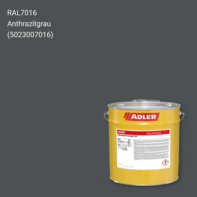 Фарба для вікон Aquawood Covapro 20 колір RAL 7016, Adler RAL 192