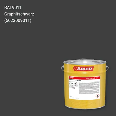 Фарба для вікон Aquawood Covapro 20 колір RAL 9011, Adler RAL 192