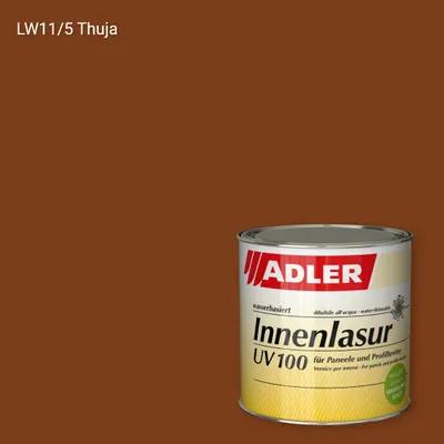 Лазур для дерева Innenlasur UV 100 колір LW 11/5, Adler Livingwood