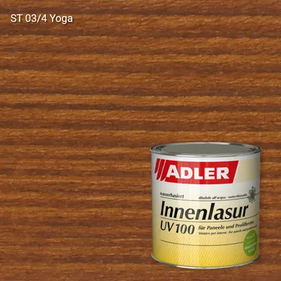 Лазур для дерева Innenlasur UV 100 колір ST 03/4, Adler Stylewood