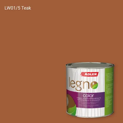 Олія для меблів Legno-Color колір LW 01/5, Adler Livingwood