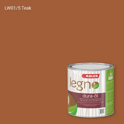 Олія для меблів Legno-Dura-Öl колір LW 01/5, Adler Livingwood