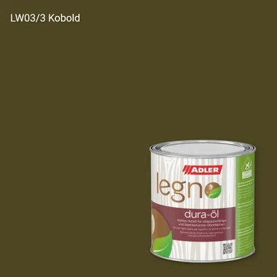 Олія для меблів Legno-Dura-Oel колір LW 03/3, Adler Livingwood