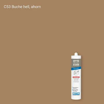 Акриловий герметик OTTOSEAL® A 205 колір C53 Buche hell, ahorn, OTTOSEAL A205