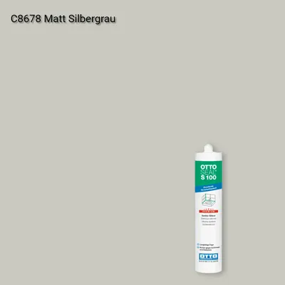 Силікон OTTOSEAL® S 100 колір C8678 Matt Silbergrau, OTTOSEAL S100 Mat Силікон OTTOSEAL® S 100 колір C8678 Matt Silbergrau, OTTOSEAL S100 Mat