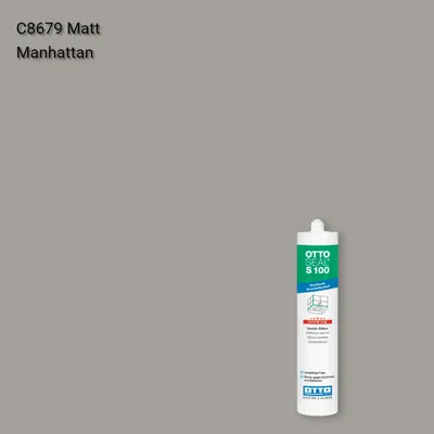 Силікон OTTOSEAL® S 100 колір C8679 Matt Manhattan, OTTOSEAL S100 Mat