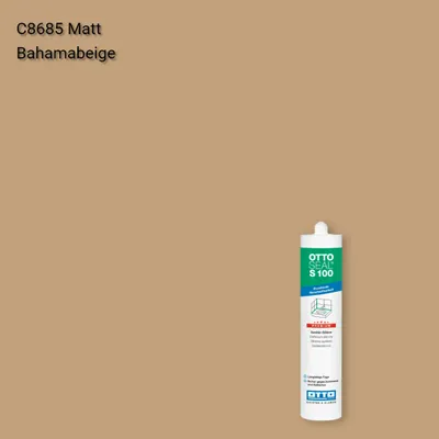 Силікон OTTOSEAL® S 100 колір C8685 Matt Bahamabeige, OTTOSEAL S100 Mat