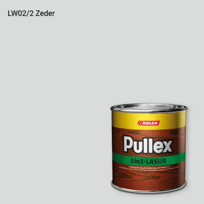 Лазур для дерева Pullex 3in1-Lasur колір LW 02/2, Adler Livingwood