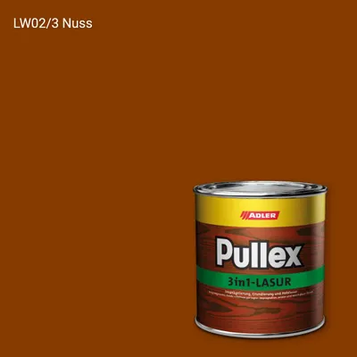 Лазур для дерева Pullex 3in1-Lasur колір LW 02/3, Adler Livingwood