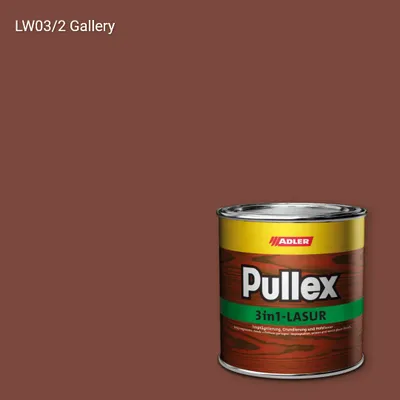 Лазур для дерева Pullex 3in1-Lasur колір LW 03/2, Adler Livingwood