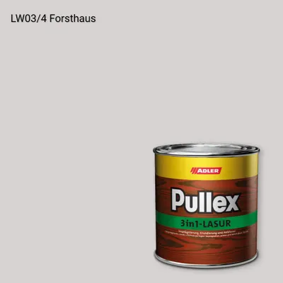 Лазур для дерева Pullex 3in1-Lasur колір LW 03/4, Adler Livingwood