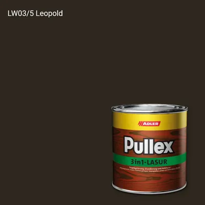 Лазур для дерева Pullex 3in1-Lasur колір LW 03/5, Adler Livingwood