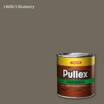 Лазур для дерева Pullex 3in1-Lasur колір LW 08/3, Adler Livingwood