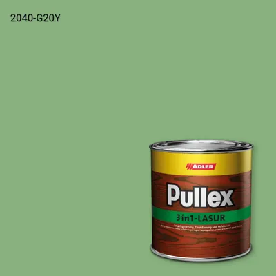 Лазур для дерева Pullex 3in1-Lasur колір NCS S 2040-G20Y, Adler NCS S