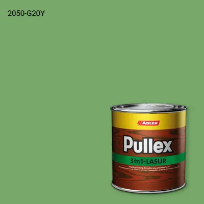 Лазур для дерева Pullex 3in1-Lasur колір NCS S 2050-G20Y, Adler NCS S