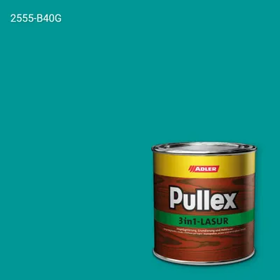 Лазур для дерева Pullex 3in1-Lasur колір NCS S 2555-B40G, Adler NCS S