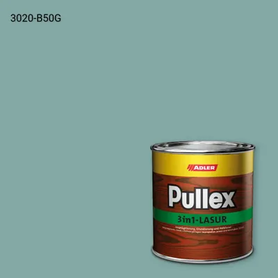 Лазур для дерева Pullex 3in1-Lasur колір NCS S 3020-B50G, Adler NCS S
