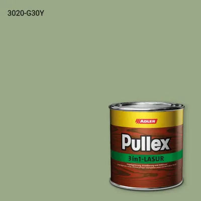 Лазур для дерева Pullex 3in1-Lasur колір NCS S 3020-G30Y, Adler NCS S