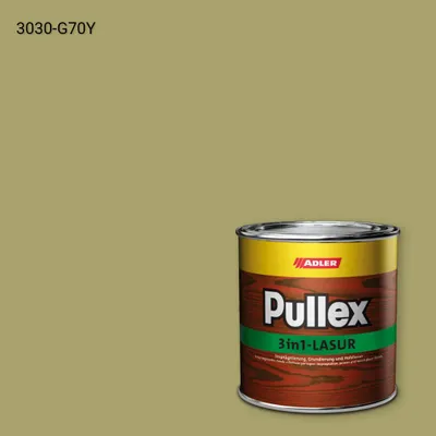 Лазур для дерева Pullex 3in1-Lasur колір NCS S 3030-G70Y, Adler NCS S