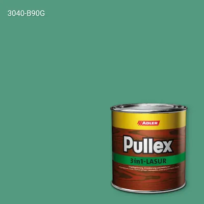 Лазур для дерева Pullex 3in1-Lasur колір NCS S 3040-B90G, Adler NCS S