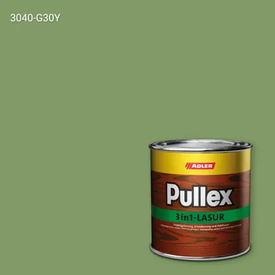 Лазур для дерева Pullex 3in1-Lasur колір NCS S 3040-G30Y, Adler NCS S