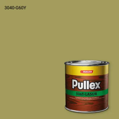Лазур для дерева Pullex 3in1-Lasur колір NCS S 3040-G60Y, Adler NCS S