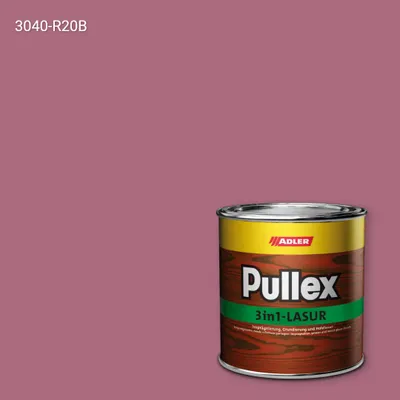 Лазур для дерева Pullex 3in1-Lasur колір NCS S 3040-R20B, Adler NCS S