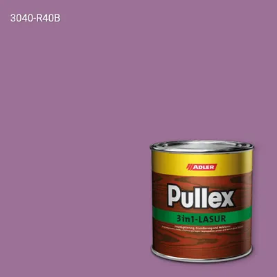 Лазур для дерева Pullex 3in1-Lasur колір NCS S 3040-R40B, Adler NCS S