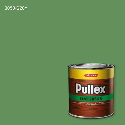 Лазур для дерева Pullex 3in1-Lasur колір NCS S 3050-G20Y, Adler NCS S