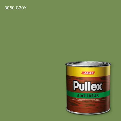 Лазур для дерева Pullex 3in1-Lasur колір NCS S 3050-G30Y, Adler NCS S