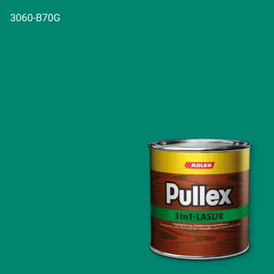 Лазур для дерева Pullex 3in1-Lasur колір NCS S 3060-B70G, Adler NCS S