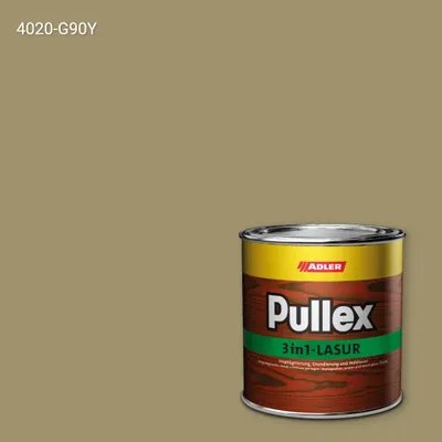 Лазур для дерева Pullex 3in1-Lasur колір NCS S 4020-G90Y, Adler NCS S