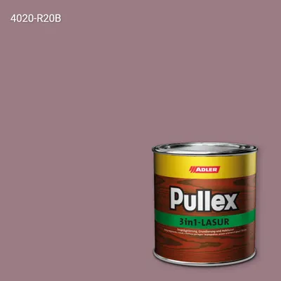 Лазур для дерева Pullex 3in1-Lasur колір NCS S 4020-R20B, Adler NCS S