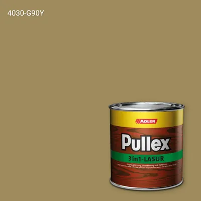 Лазур для дерева Pullex 3in1-Lasur колір NCS S 4030-G90Y, Adler NCS S