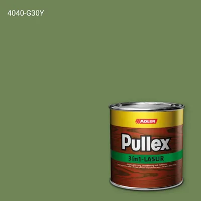 Лазур для дерева Pullex 3in1-Lasur колір NCS S 4040-G30Y, Adler NCS S
