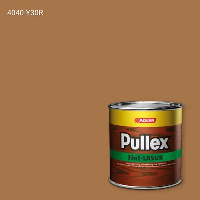 Лазур для дерева Pullex 3in1-Lasur колір NCS S 4040-Y30R, Adler NCS S