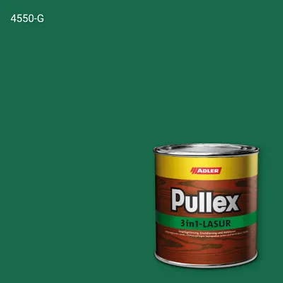 Лазур для дерева Pullex 3in1-Lasur колір NCS S 4550-G, Adler NCS S