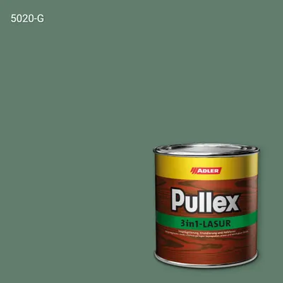 Лазур для дерева Pullex 3in1-Lasur колір NCS S 5020-G, Adler NCS S