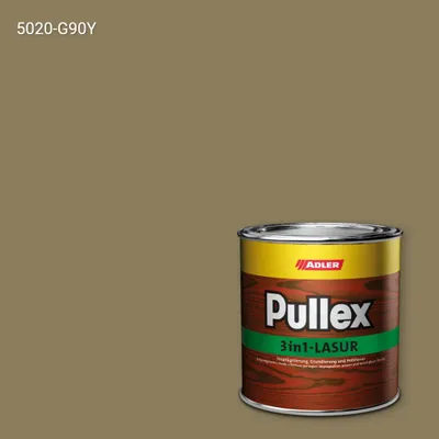 Лазур для дерева Pullex 3in1-Lasur колір NCS S 5020-G90Y, Adler NCS S