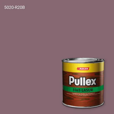 Лазур для дерева Pullex 3in1-Lasur колір NCS S 5020-R20B, Adler NCS S